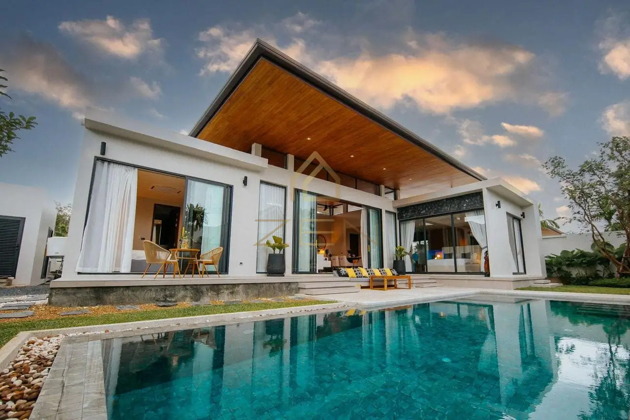 Modern 3-Bedroom Villa Botanica Phuket – Long-Term Rental, Bang Tao, Phuket