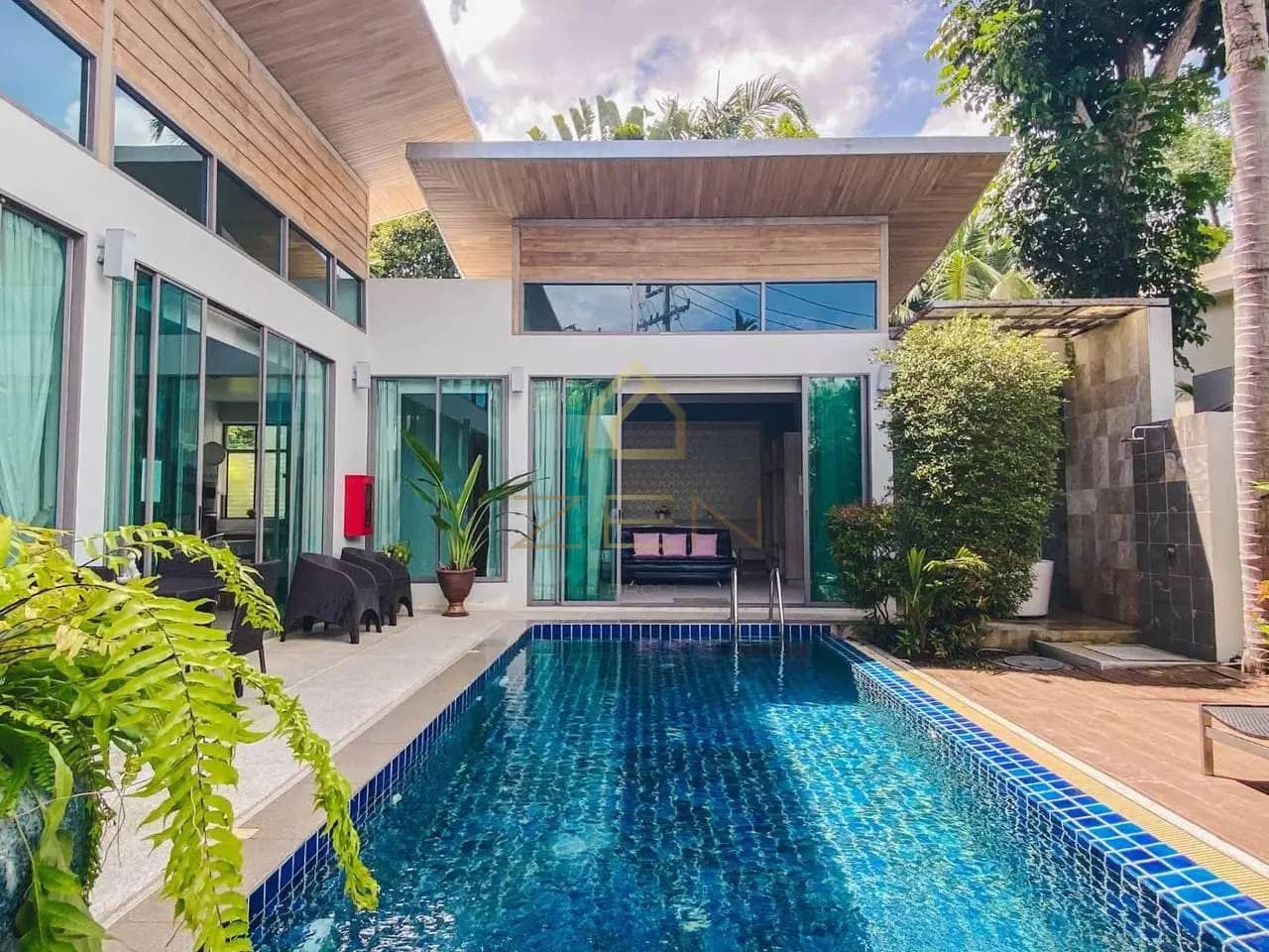 Modern 4-Bedroom Villa in Choeng Thale, Phuket – Long-Term Rental, Bang Tao, Phuket