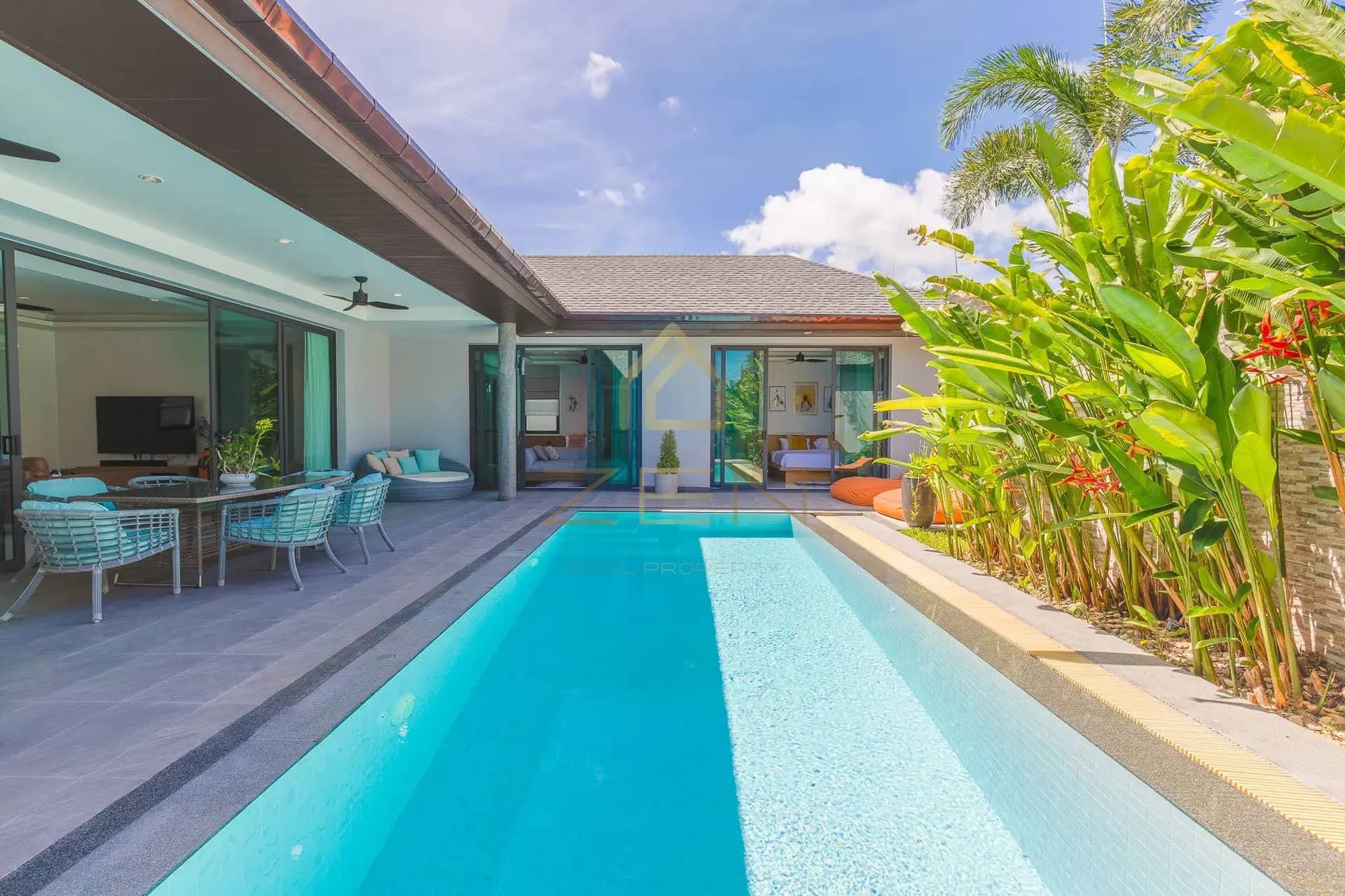 Modern 4-Bedroom Villa in Bang Tao, Phuket – Long-Term Rental, Bang Tao, Phuket