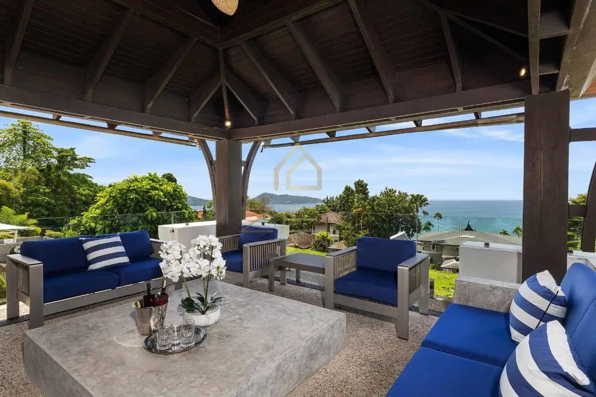 Villa Thai Sawan 8 Bedroom Modern Villa in Kalim Bay for Sale, Kathu, Phuket