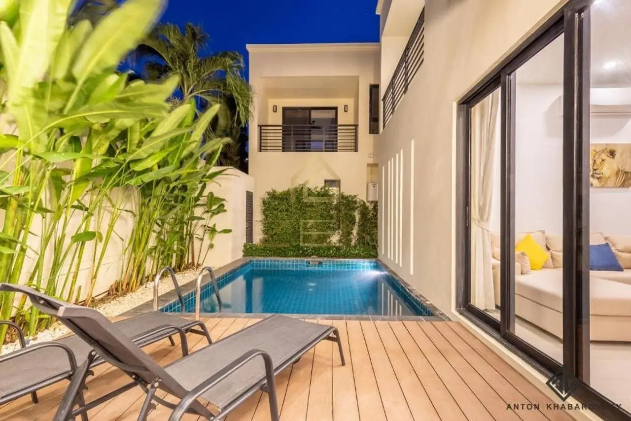 Modern 3-Bedroom Hideaway Lake Villa – Thalang, Phuket (Long-Term Rental), Bang Tao, Phuket