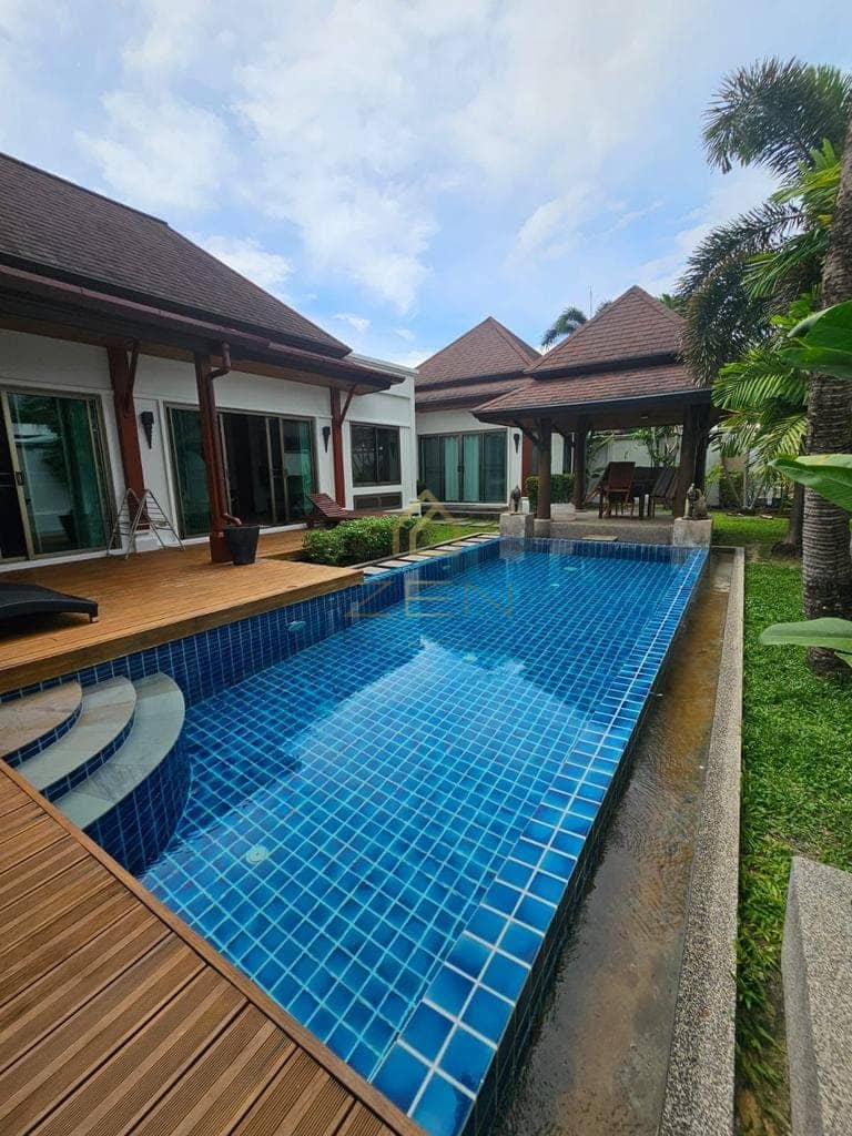 Modern 3-Bedroom Pool Villa in Saiyuan, Rawai – Long-Term Rental, Rawai, Phuket