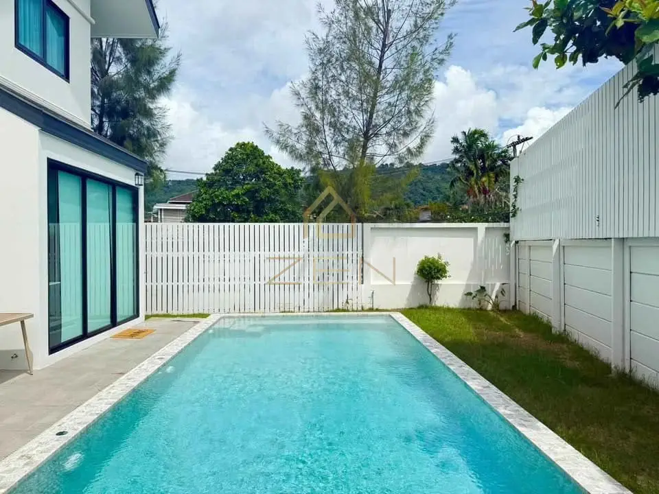 Modern 3-Bedroom Private Pool Villa Near Central Phuket – Long-Term Rental, Phuket Town, Phuket
