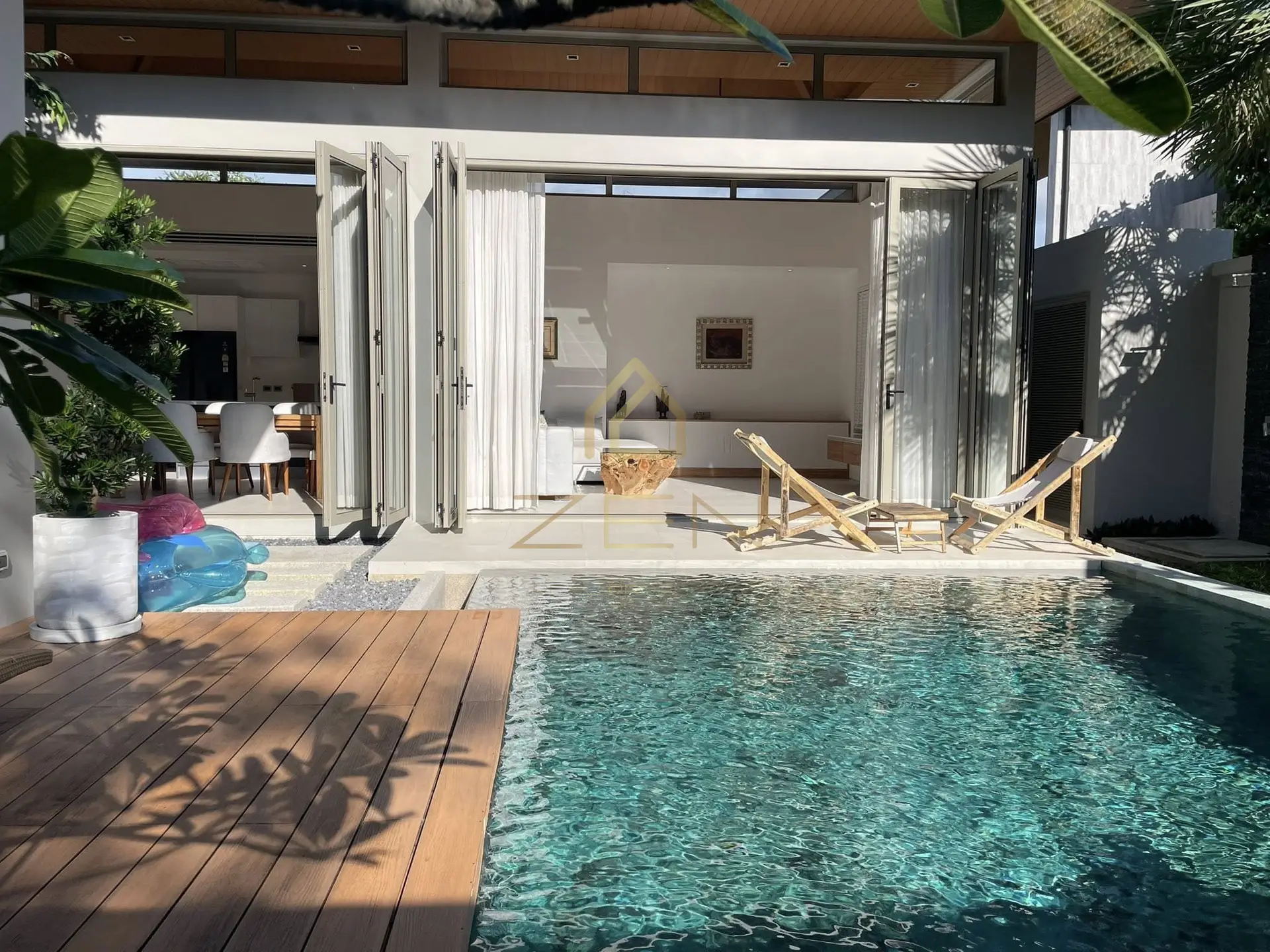 Modern 3-Bedroom Pool Villa Naiyang – Long-Term Rental, Thalang, Phuket