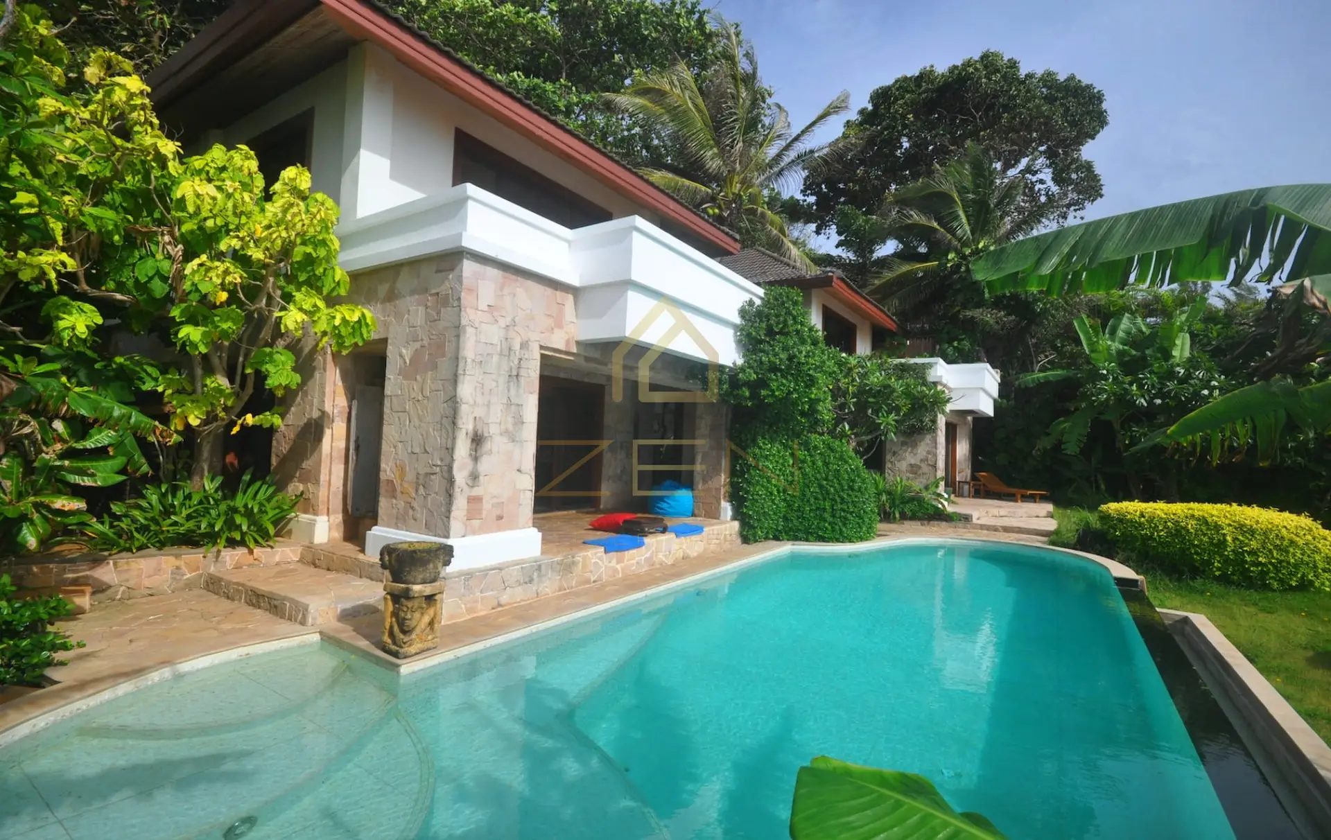 Private 4 Bedroom Oceanfront Villa in Kata for Sale, Kata, Phuket