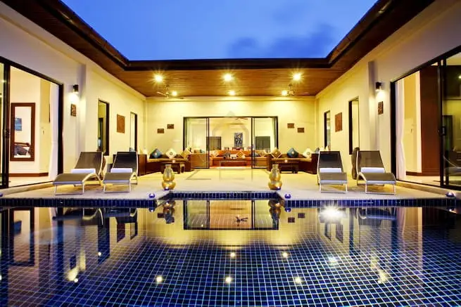 Modern 7-Bedroom Pool Villa Nai Harn – Long-Term Rental, Rawai, Phuket