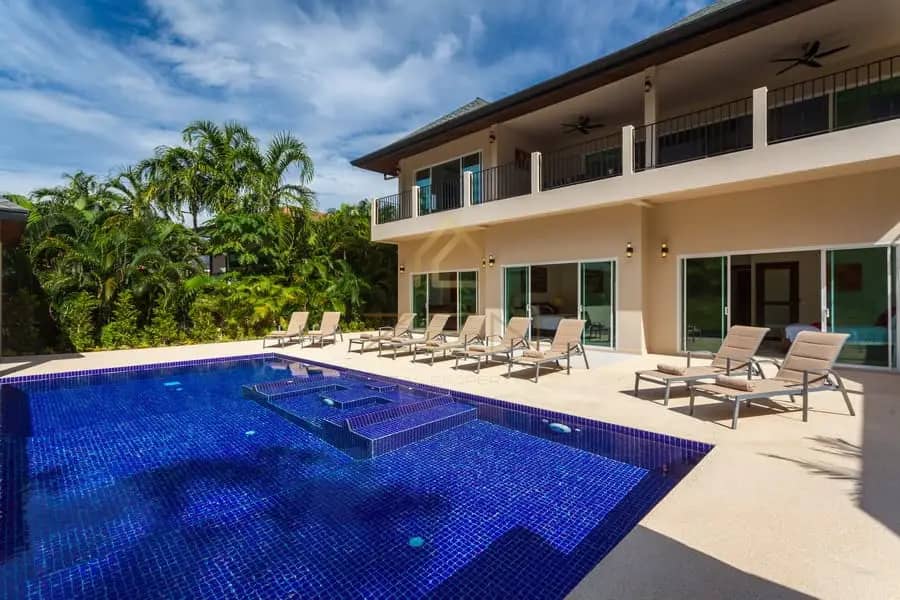 Modern 7-Bedroom Executive Villa Nai Harn – Long-Term Rental, Rawai, Phuket