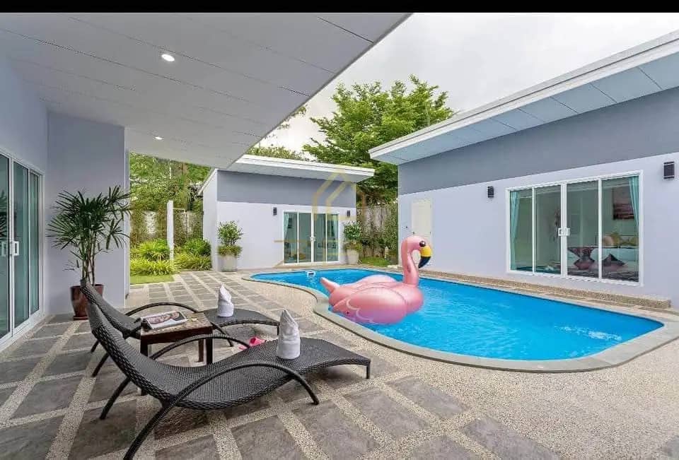 Modern 4-Bedroom Pool Villa Pakhlok – Long-Term Rental, Pa Klok, Phuket
