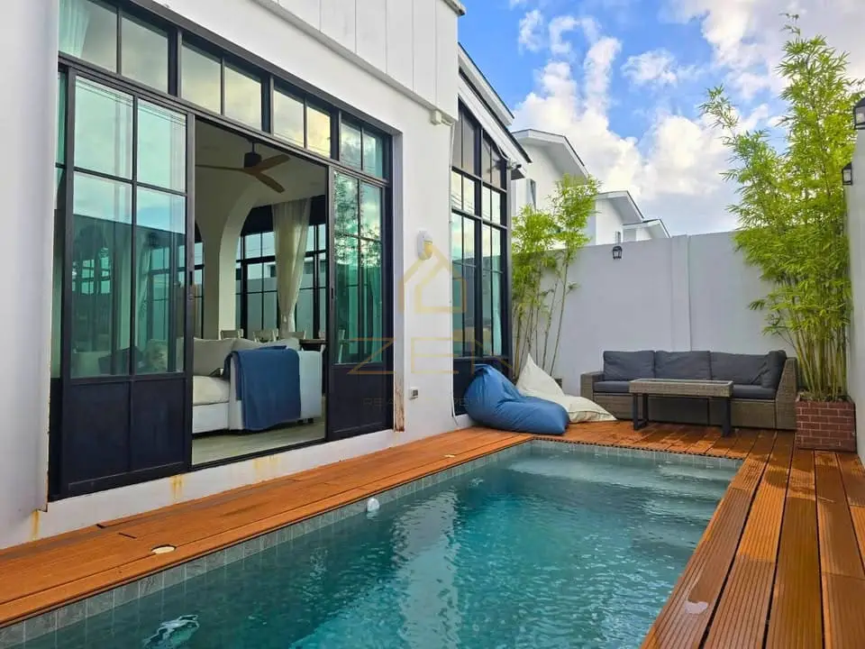 Modern 3-Bedroom Pool Villa in Chalong – Long-Term Rental, Chalong, Phuket