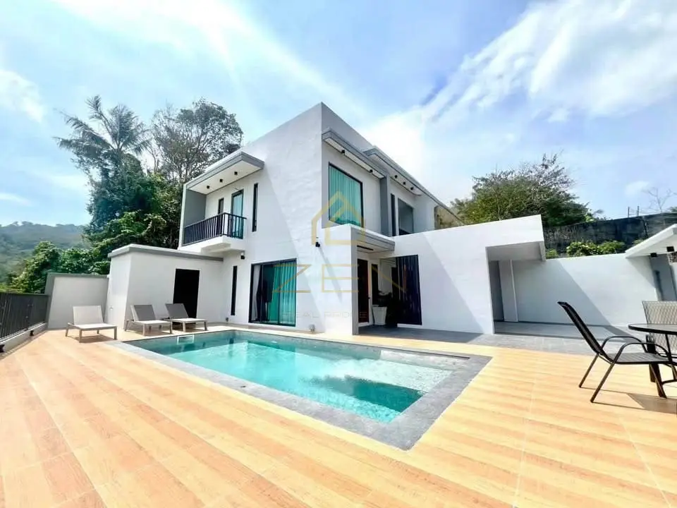 Modern 3-Bedroom Pool Villa in Kata – Long-Term Rental, Kata, Phuket