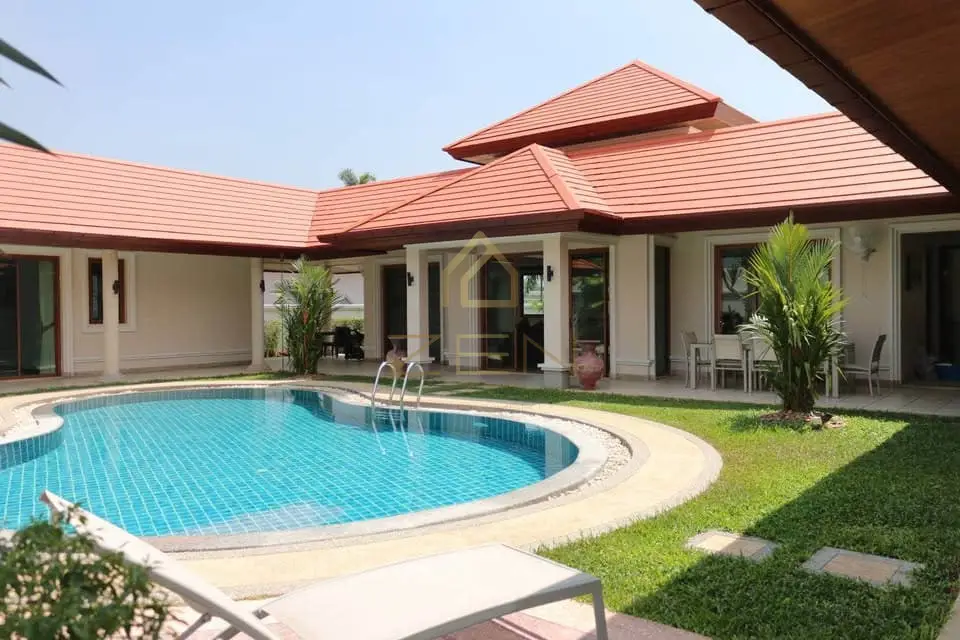 Modern 4-Bedroom Pool Villa Cherngtalay — For Rent, Bang Tao, Phuket