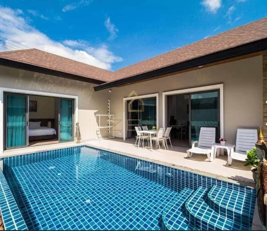 Modern 3-Bedroom Pool Villa in Cherng Talay – Long-Term Rental, Bang Tao, Phuket