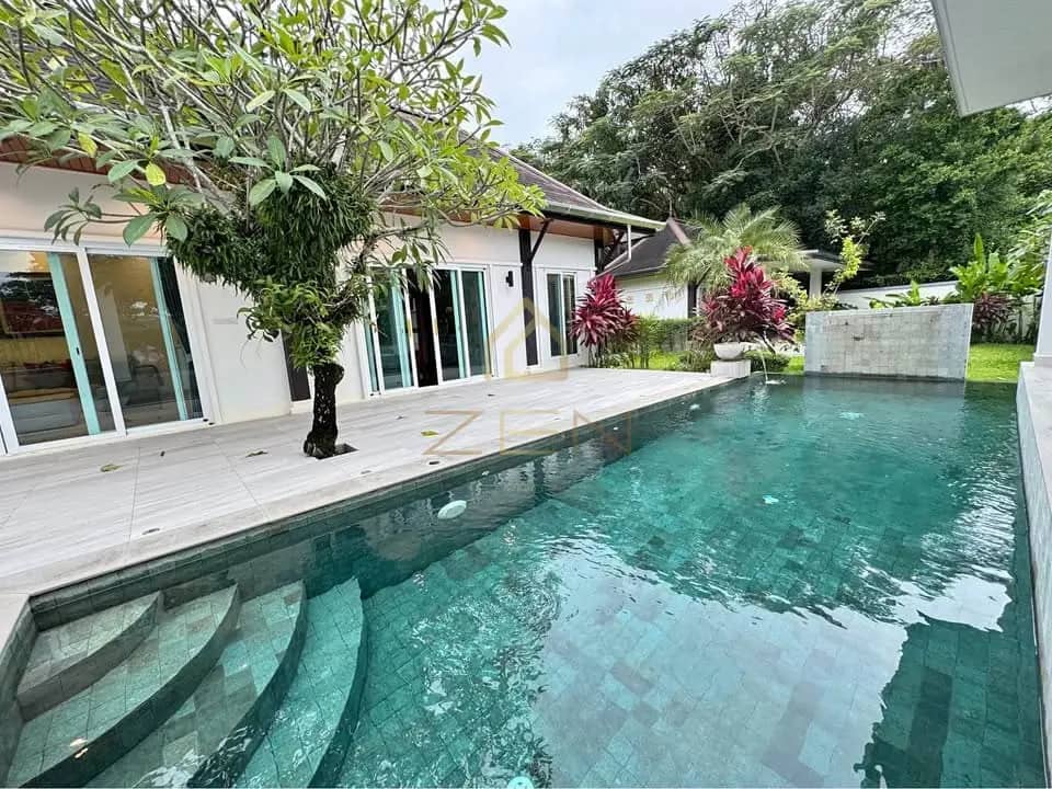 Modern 3-Bedroom Pool Villa Choeng Thale – Long-Term Rental, Bang Tao, Phuket