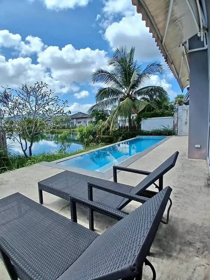 Modern 3-Bedroom Villa Ananda Lake View – Long-Term Rental, Bang Tao, Phuket