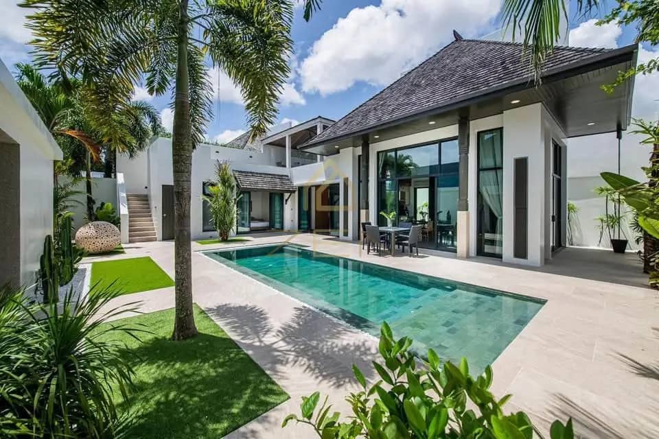 Modern 2-Bedroom Villa Pasak – Long-Term Rental, Bang Tao, Phuket
