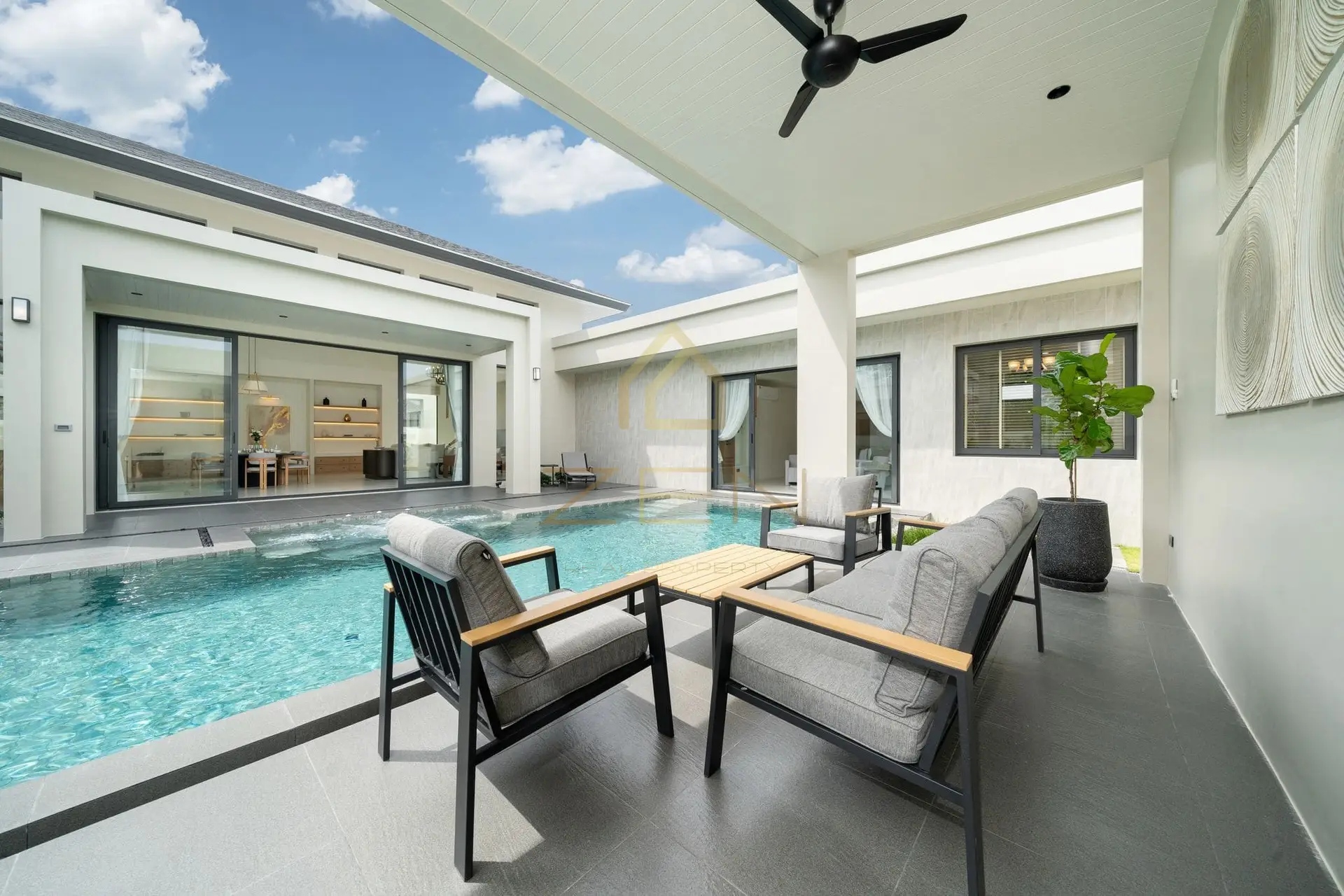 Modern 4-Bedroom Villa Bang Tao – Long-Term Rental, Bang Tao, Phuket