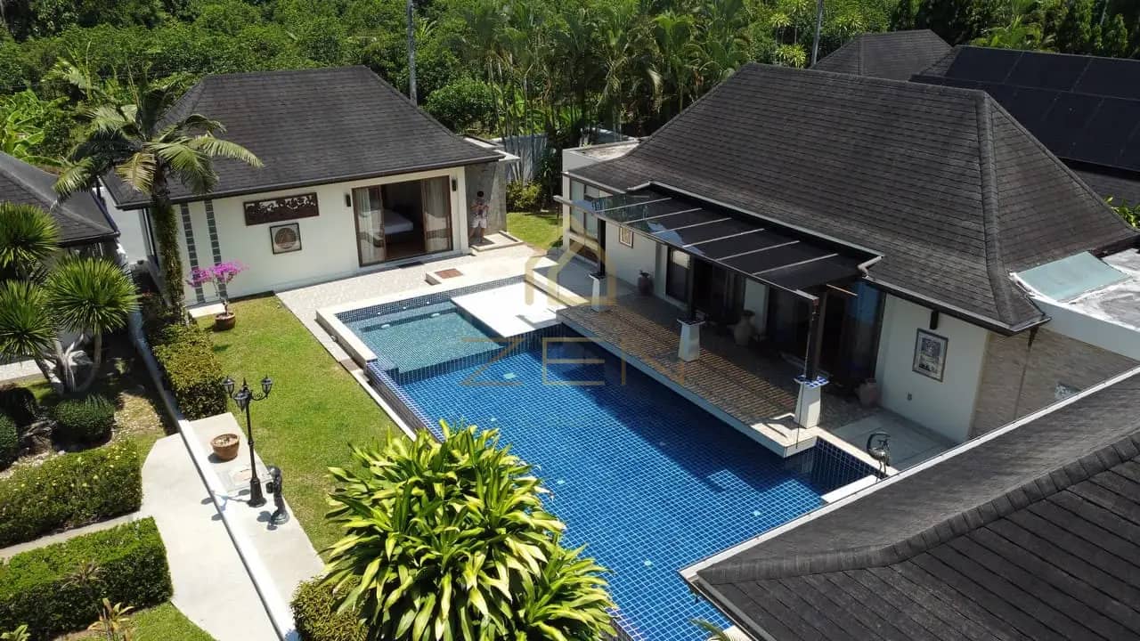Modern 4-Bedroom Villa Ao Po — For Sale (Freehold or Leasehold), Pa Klok, Phuket