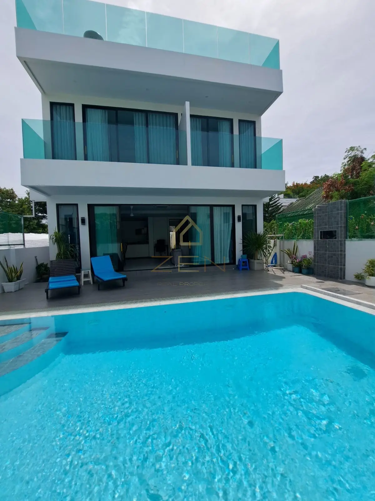 Modern 4-Bedroom Sea-View Villa Rawai – Long-Term Rental, Rawai, Phuket