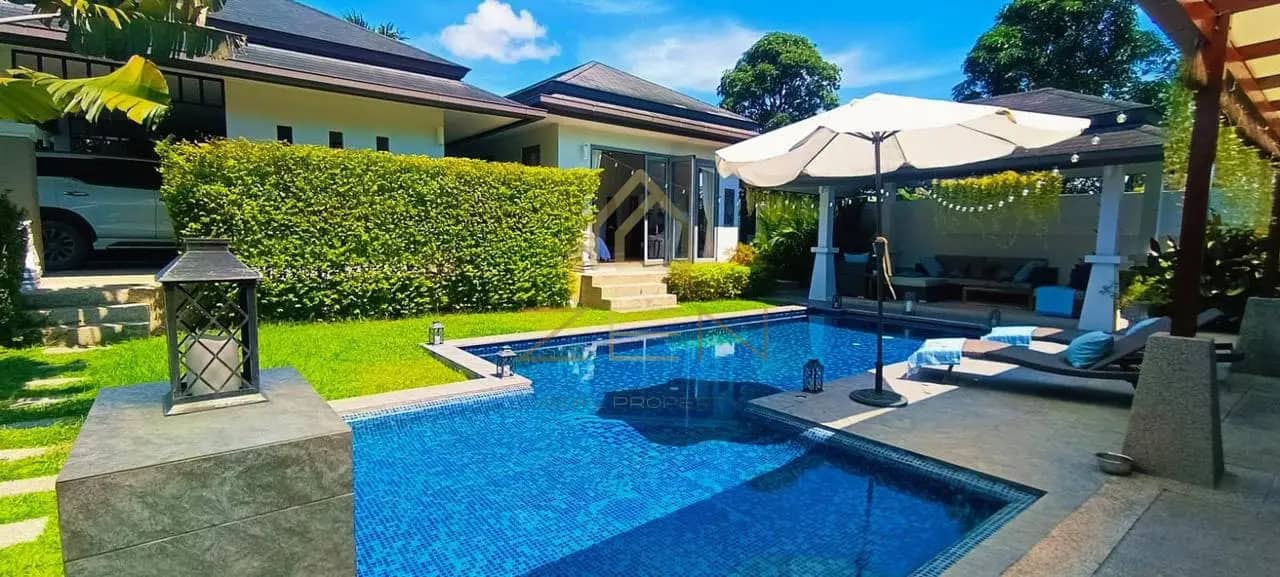 Modern 4-Bedroom Pool Villa in Phuket — For Sale, Bang Tao, Phuket