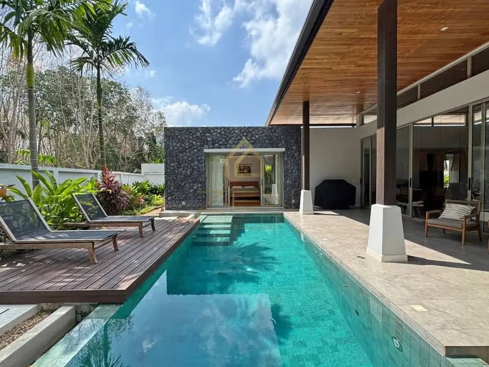 Modern 3-Bedroom Villa Choeng Thale — Long-Term Rental, Bang Tao, Phuket