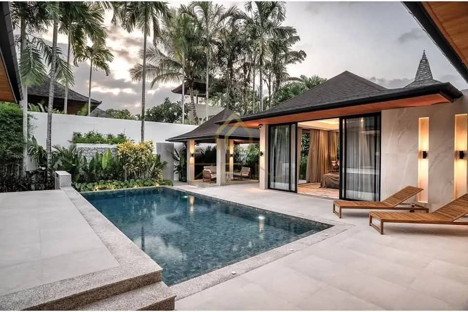 Modern 3-Bedroom Villa Layan – Long-Term Rental, Bang Tao, Phuket