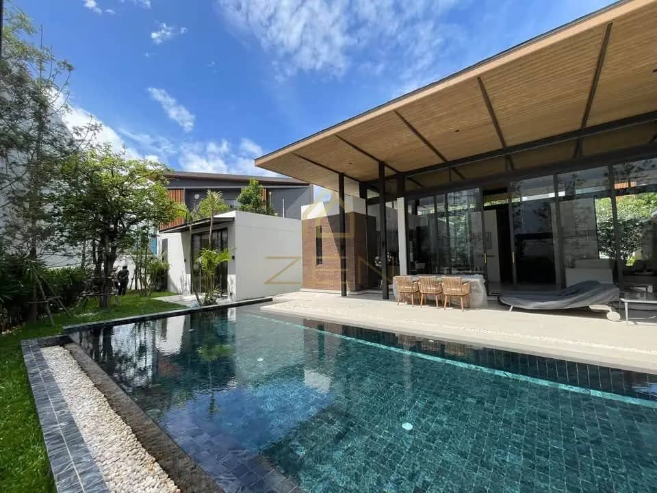 Modern 4-Bedroom Pool Villa Cherng Talay – Long-Term Rental, Bang Tao, Phuket