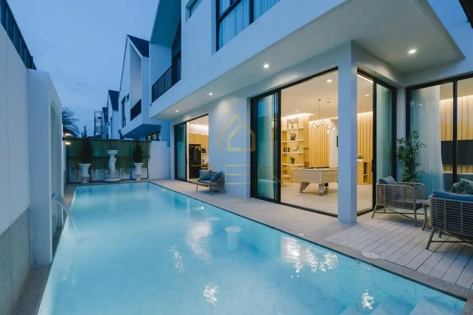 Modern 3-4 Bedroom Villa in Cherng Talay for Long-Term Rental, Bang Tao, Phuket