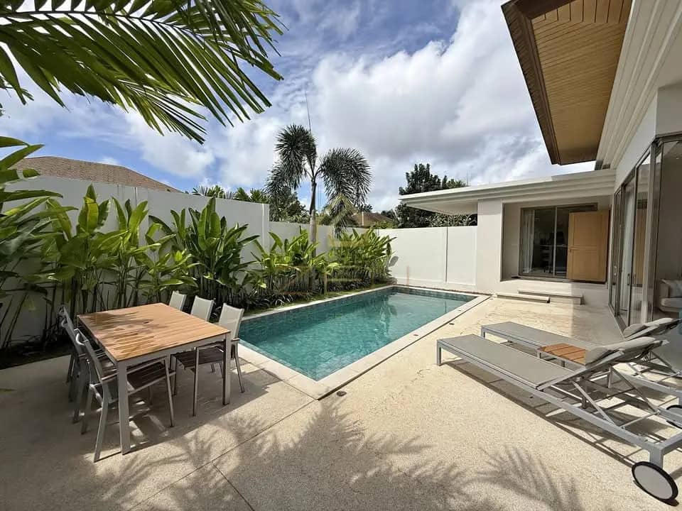 Modern 2-Bedroom Villa with Office in Bangtao — Long-Term Rental, Bang Tao, Phuket