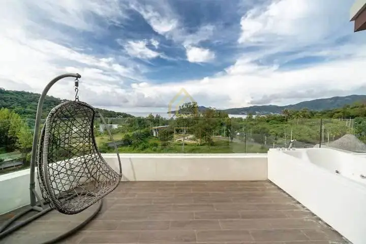 Modern 2-Bedroom Sea View Penthouse Near Patong — Long-Term Rental, Patong, Phuket