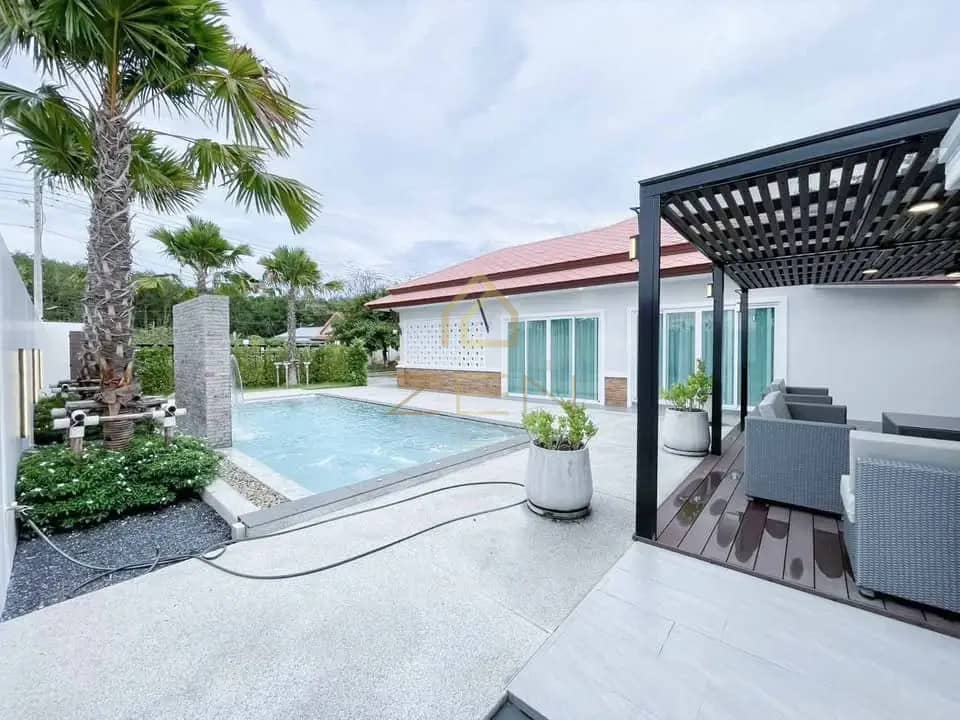 Modern 4-Bedroom Pool Villa Manik – Long-Term Rental, Bang Tao, Phuket