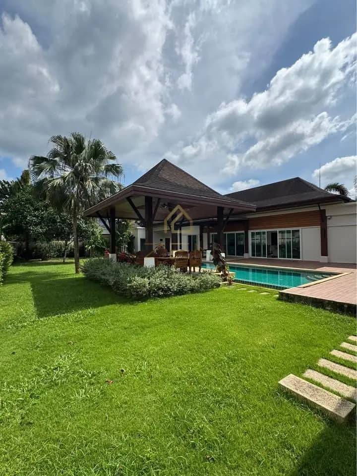 Modern 4-Bedroom Pool Villa near UWC International School – Long-Term Rental, Thalang, Phuket