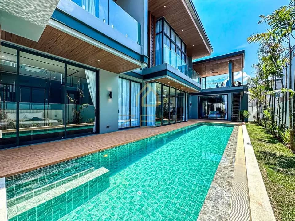 Modern 4+1 Bedroom Luxury Pool Villa in Bang Tao for Long-Term Rental, Bang Tao, Phuket