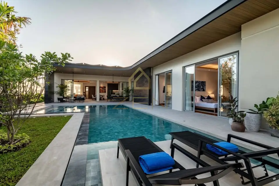 Modern 3-Bedroom Private Pool Villa in Thalang – Long-Term Rental, Thalang, Phuket