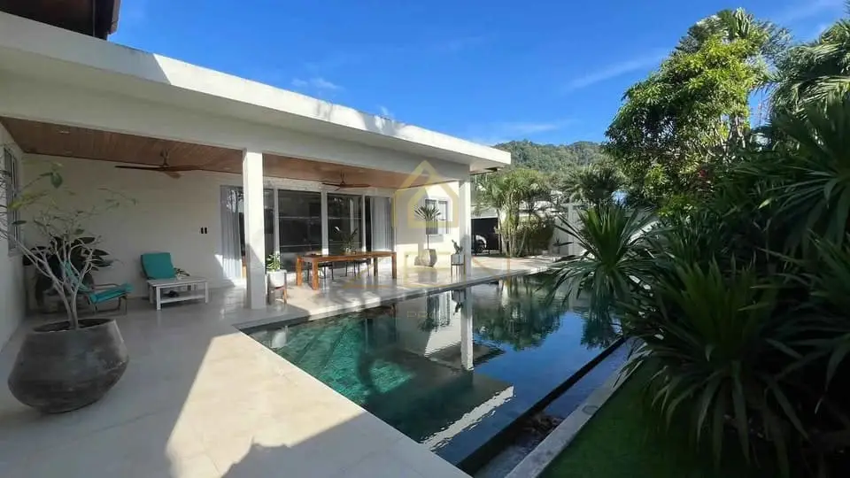 Modern 3-Bedroom Private Pool Villa Near Nai Harn Beach – Long-Term Rental, Rawai, Phuket