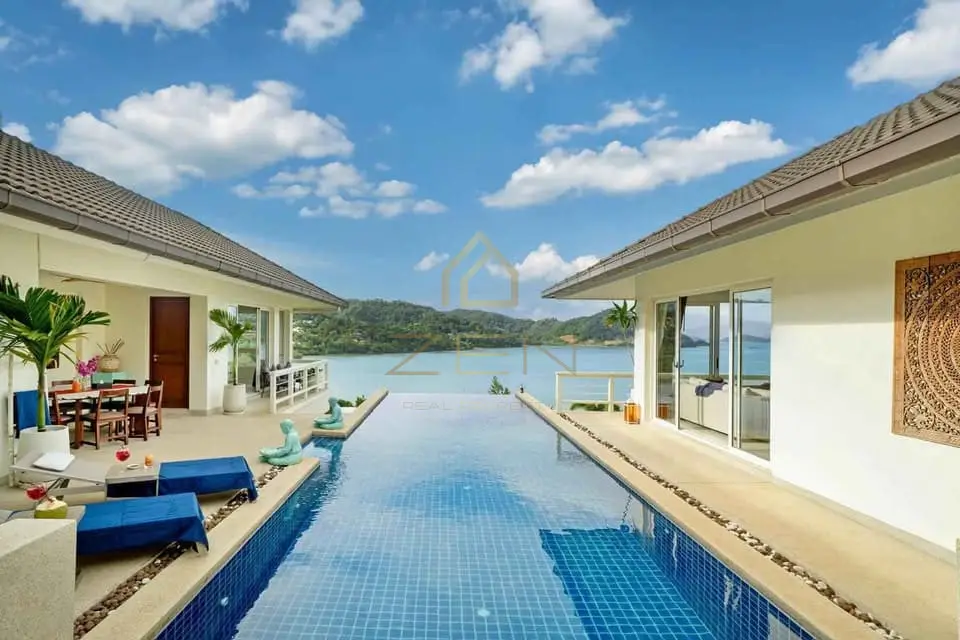 Modern 5-Bedroom Beachfront Villa in Ao Por, Phuket — Long-Term Rental, Pa Klok, Phuket