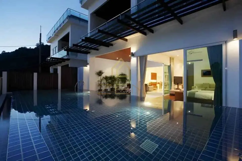 Modern 3-Bedroom Sea View Villa in Kamala – Luxury Rental, Kamala, Phuket