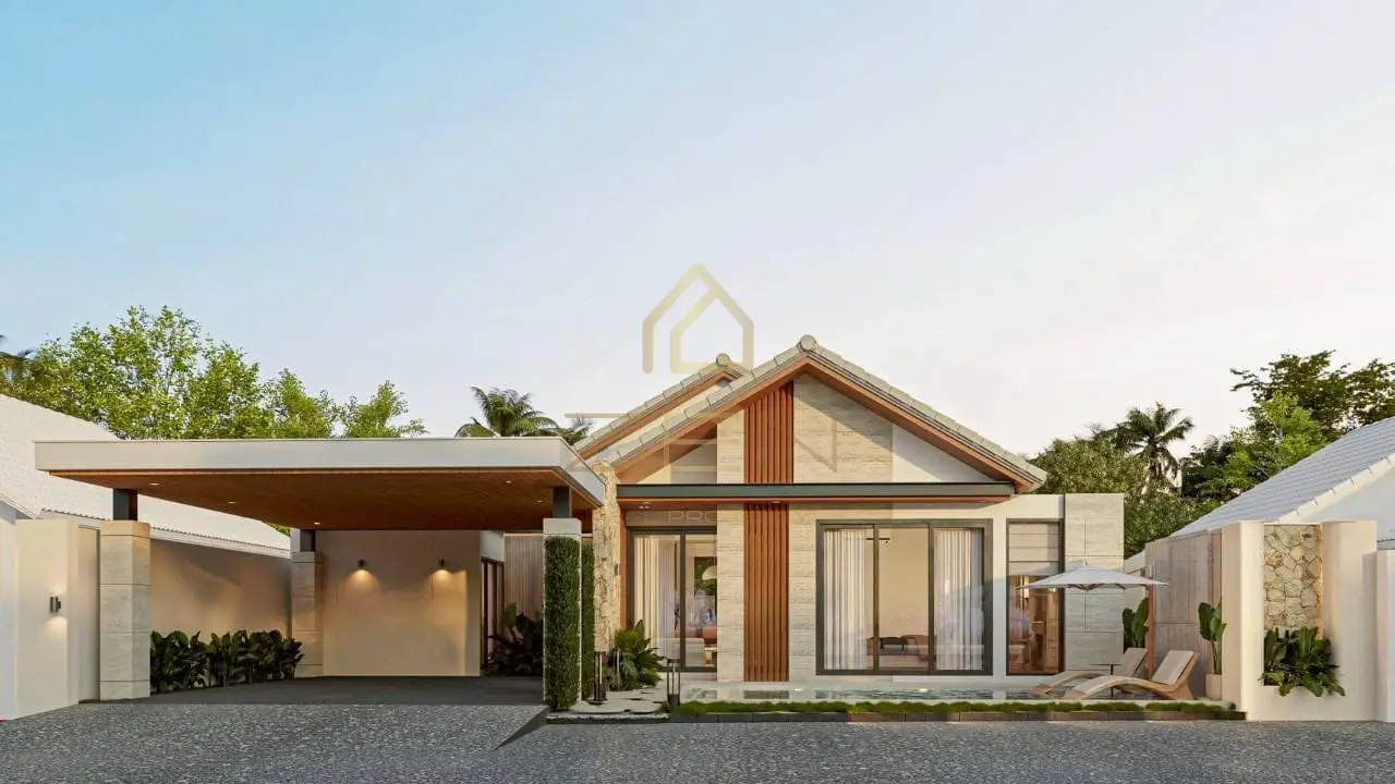 Modern 3-Bedroom Pool Villa in Chalong for Sale, Chalong, Phuket
