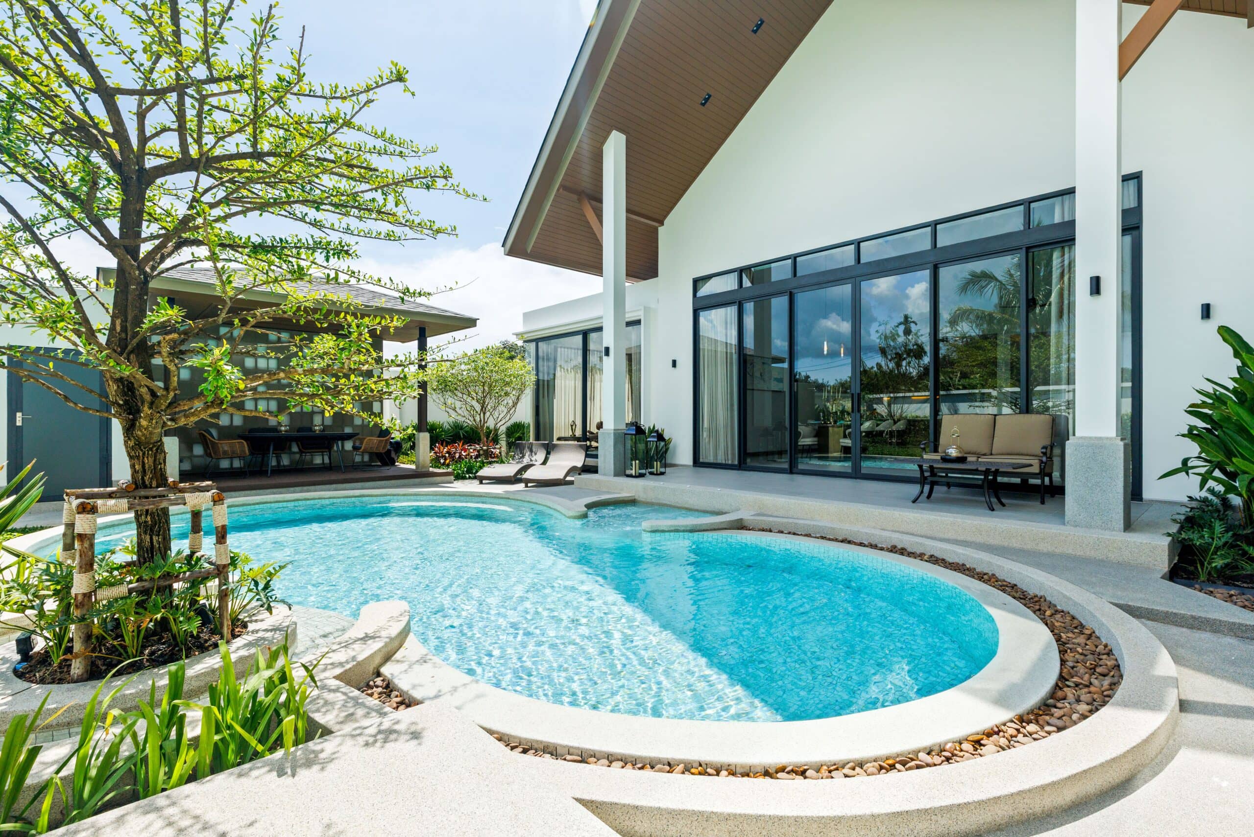 Private 3 Bedroom Modern Villa in Pru Jampa for Sale, Thalang, Phuket