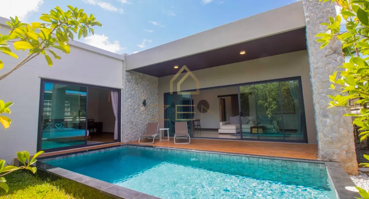 Modern 2-Bedroom Pool Villa in Chalong — For Sale, Chalong, Phuket