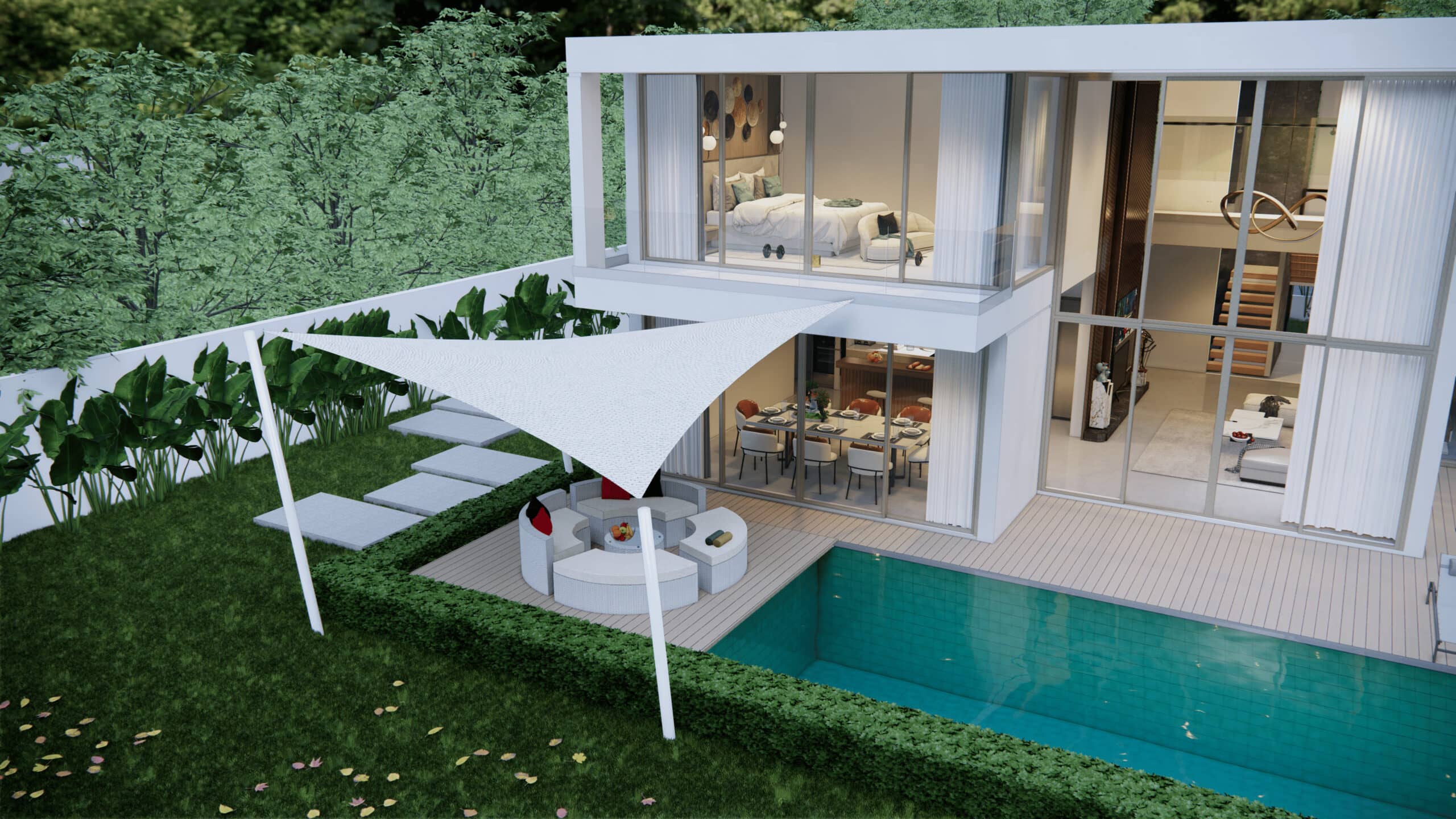 Modern 3–4 Bedroom Eco Villa in Chalong for Sale, Chalong, Phuket