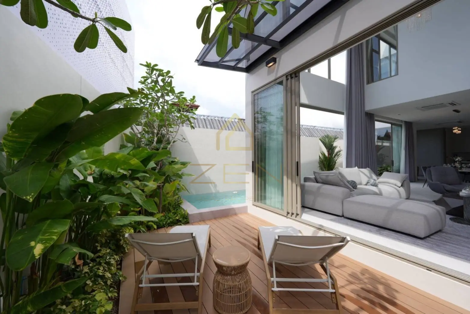 Modern 3-Bedroom Luxury Villa Cherng Talay — For Long-Term Rental, Bang Tao, Phuket