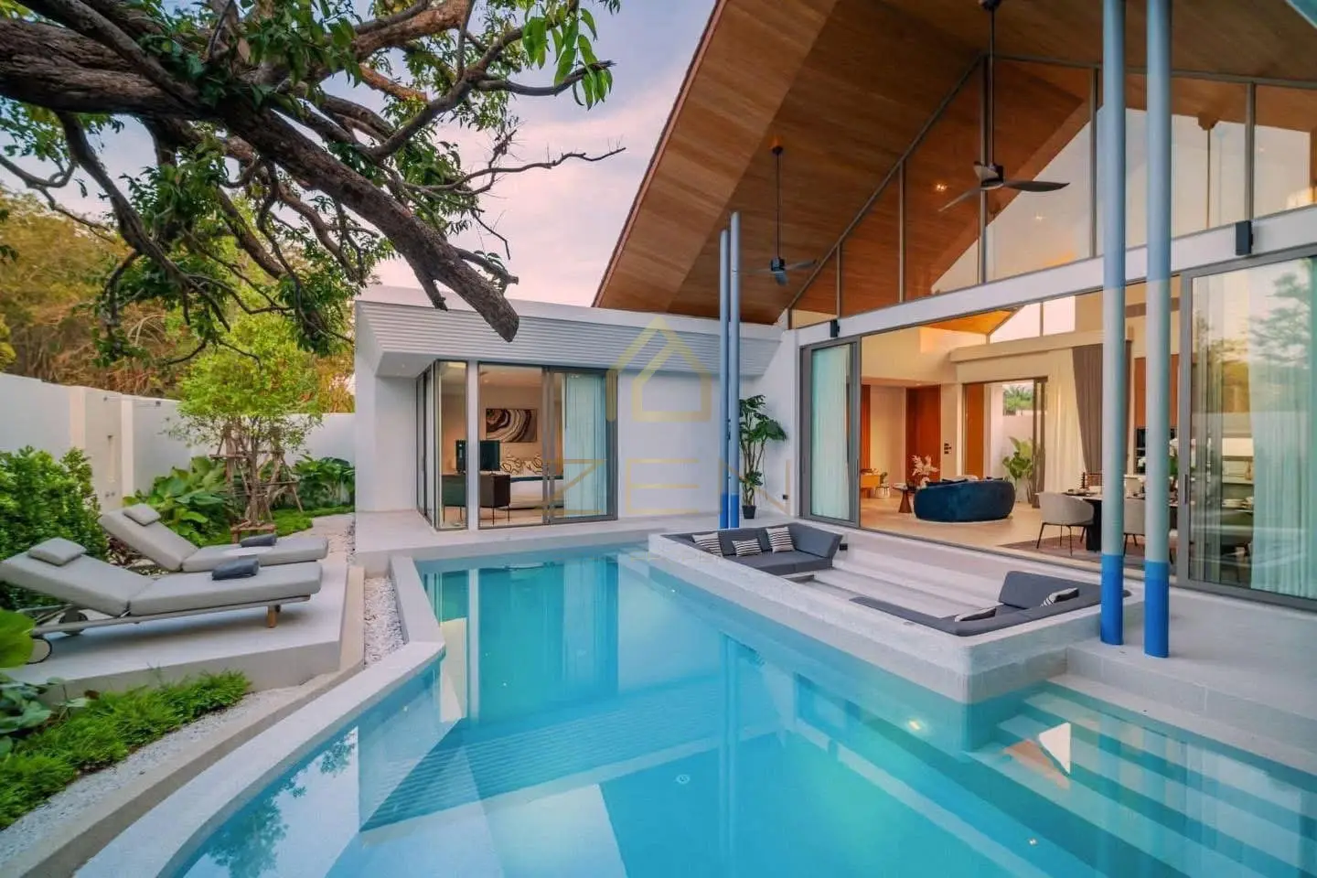 Modern 3-Bedroom Pool Villa in Bangtao — For Long-Term Rental, Bang Tao, Phuket