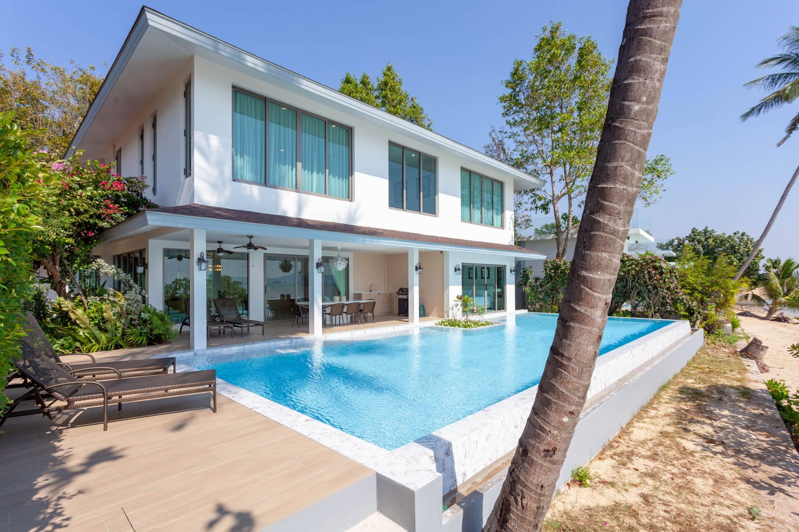 Ultra-Exclusive 4-Bedroom Beachfront Villa in Rawai for Long-Term Rental, Rawai, Phuket