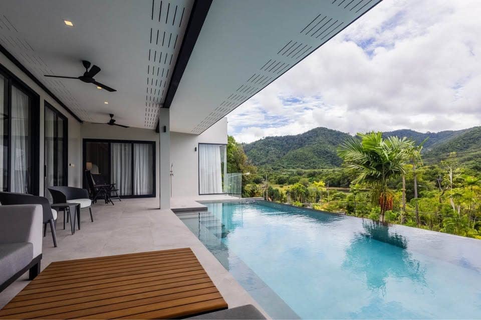 Modern 3-Bedroom Villa Manick Hillside for Rental, Bang Tao, Phuket
