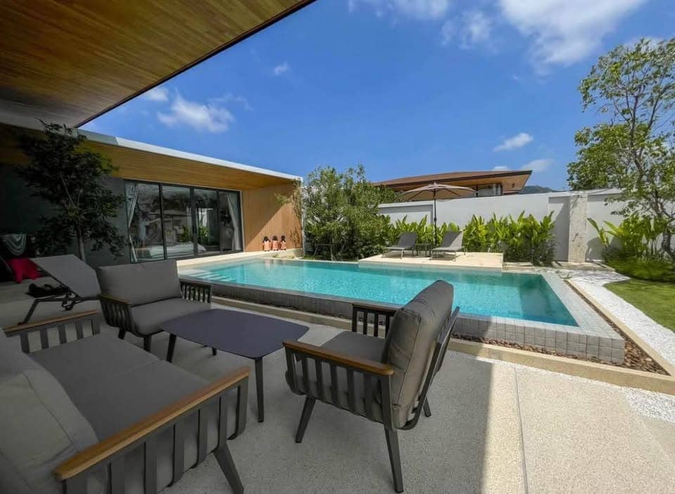 Modern 3-Bedroom Pool Villa in Bang Tao for Long-term Rental, Bang Tao, Phuket