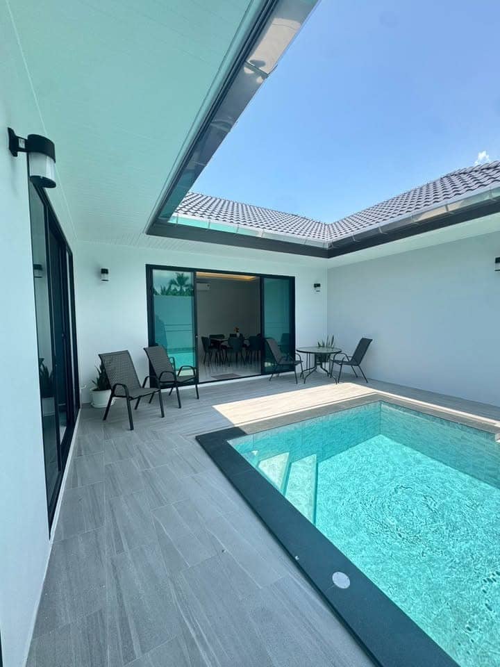 Modern 3-Bedroom Pool Villa in Chalong – Long-Term Rental, Chalong, Phuket