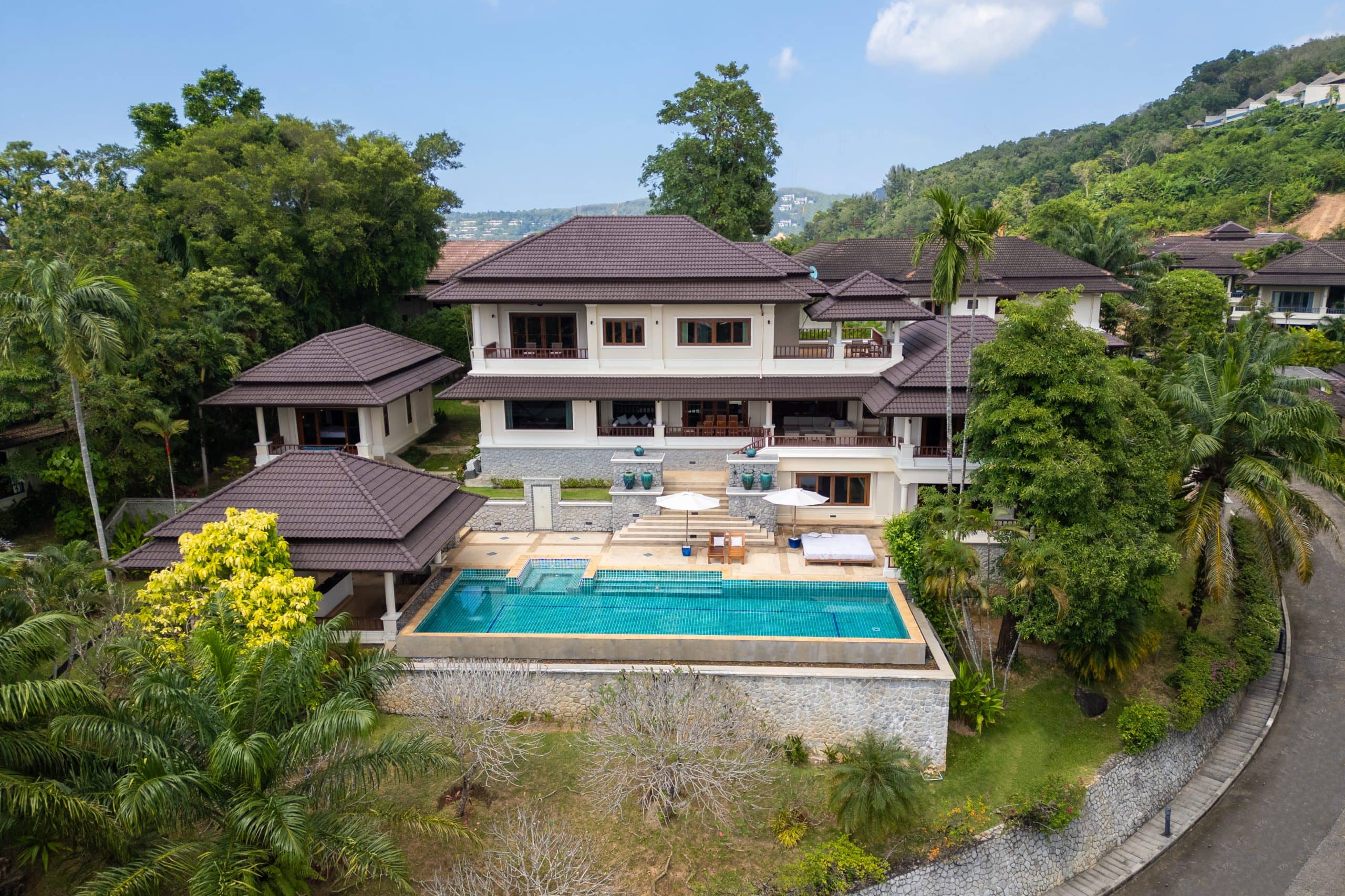Exclusive 5+1 Bedroom Hillside Villa in Laguna (Layan) – For Sale, Bang Tao, Phuket