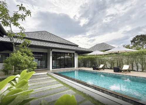 Modern 3-Bedroom Villa in Choeng Thale for Rental, Bang Tao, Phuket