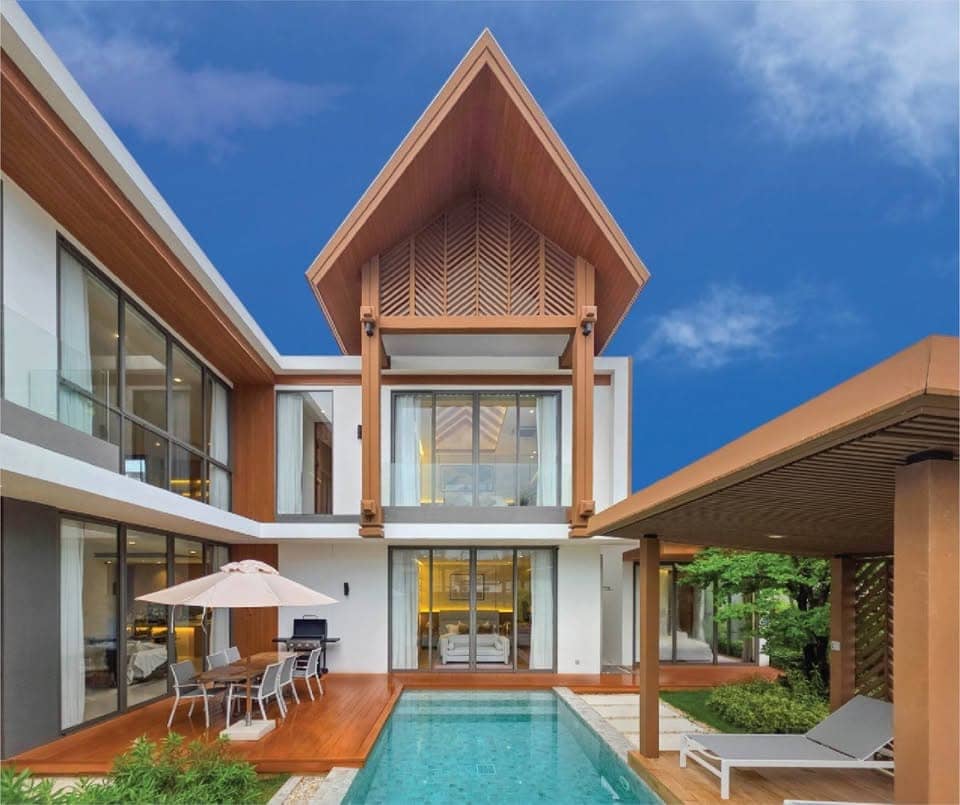 Modern 4-Bedroom Luxury Pool Villa in Bang Tao for Long-Term Rental, Bang Tao, Phuket