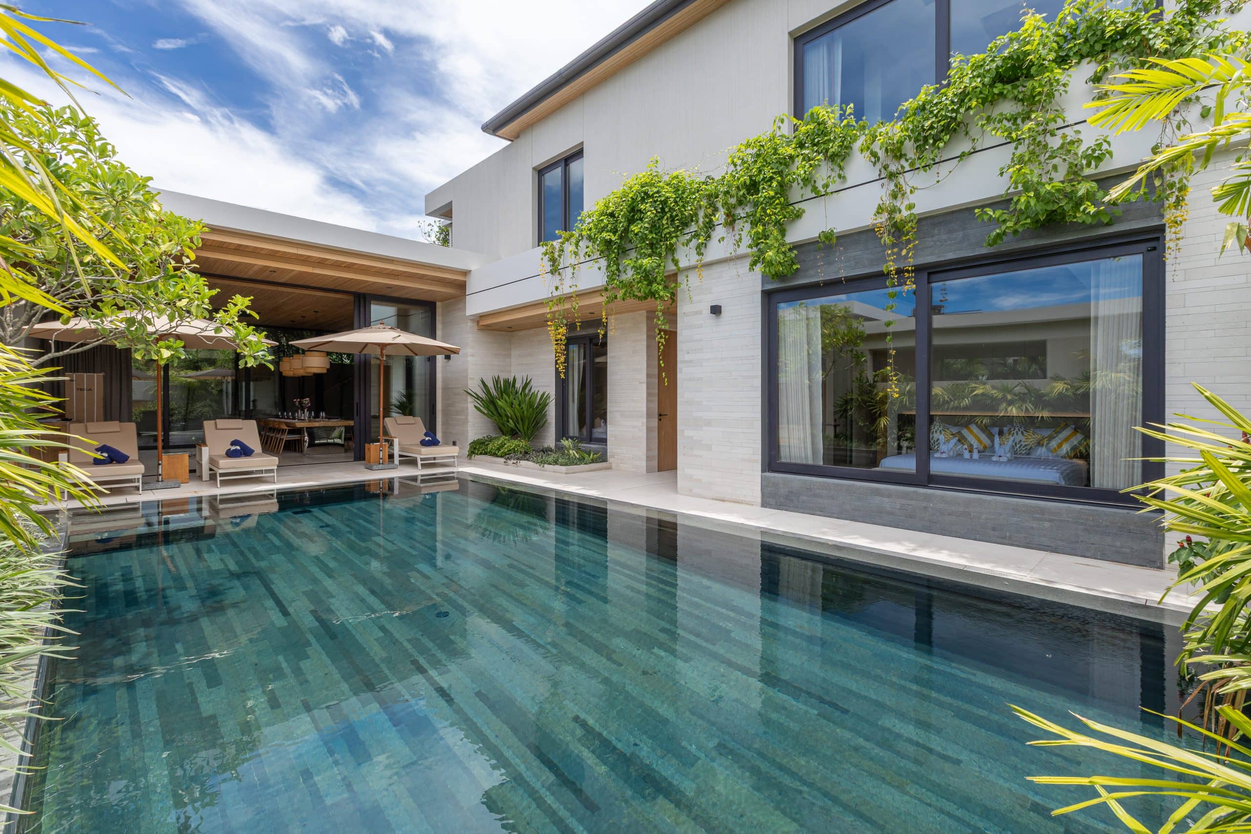 Ultra-Modern 4-Bedroom Private Pool Villa in Layan, Phuket for Long-Term Rental, Bang Tao, Phuket